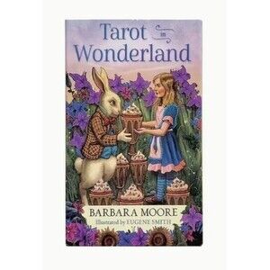 Tarot in Wonderland 78-Card Deck English Edition Alice-Inspired Tarot Cards